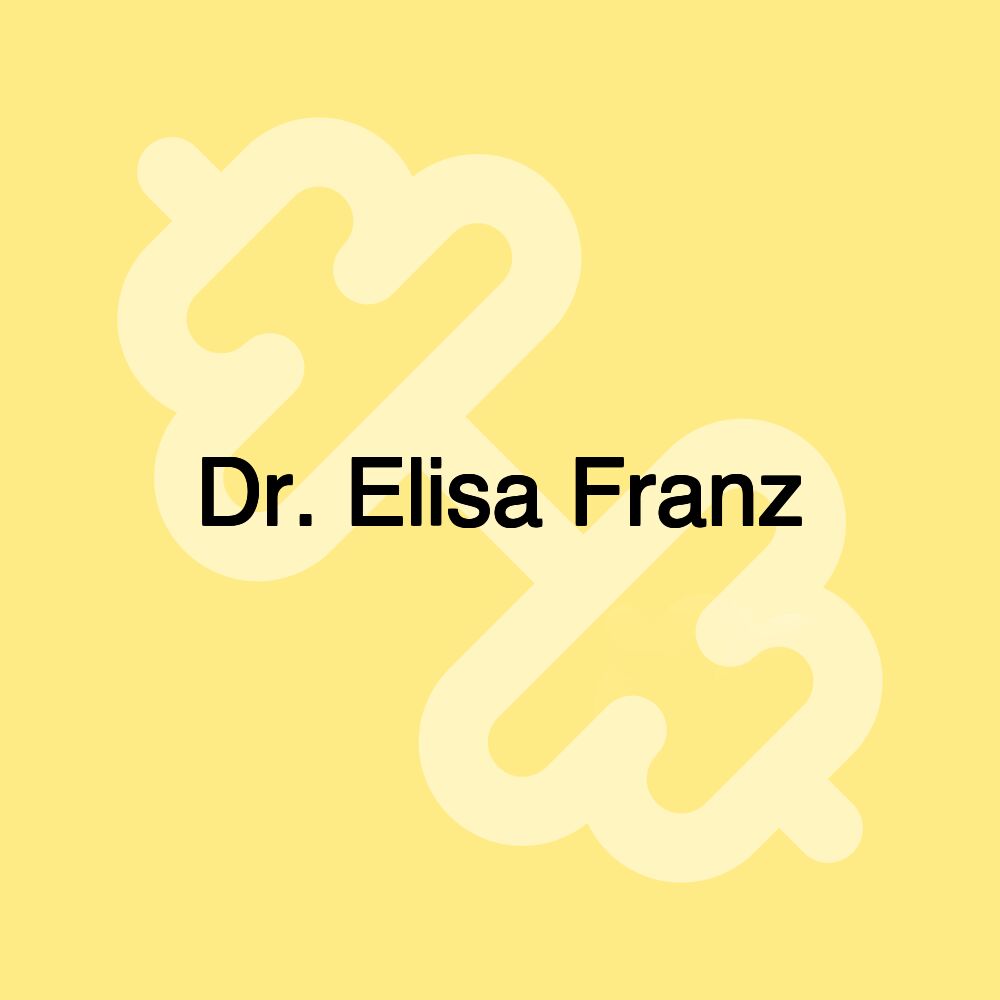 Dr. Elisa Franz