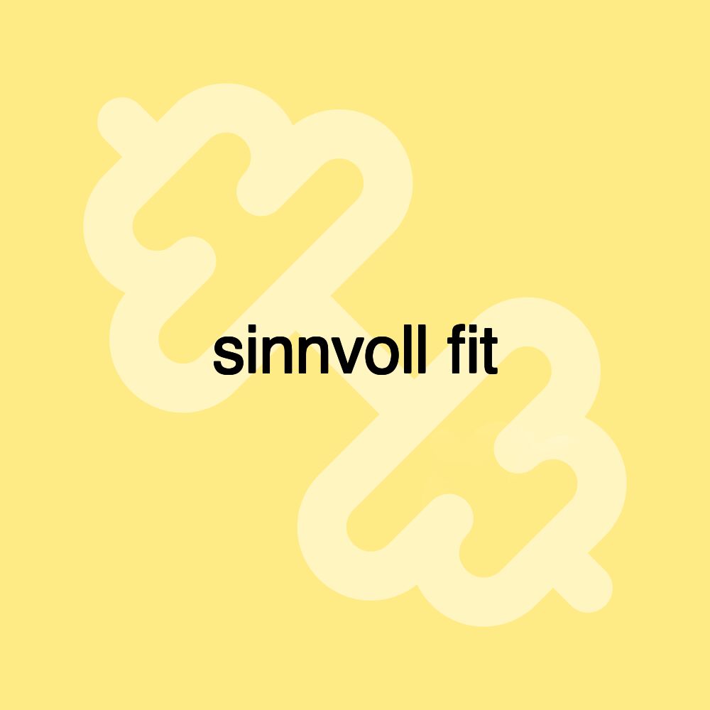 sinnvoll fit