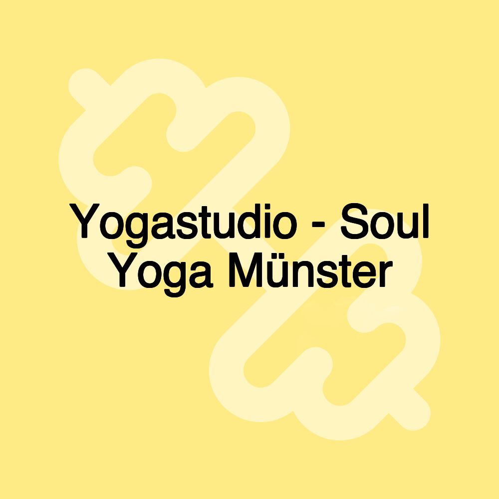 Yogastudio - Soul Yoga Münster