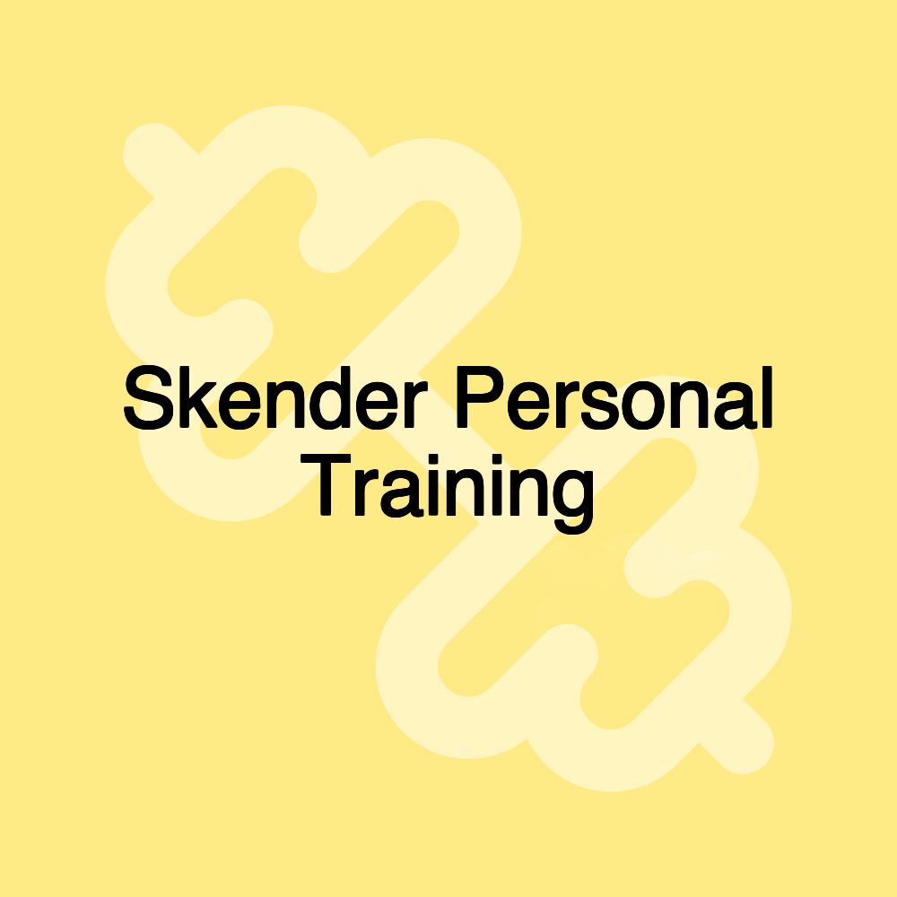 Skender Personal Training