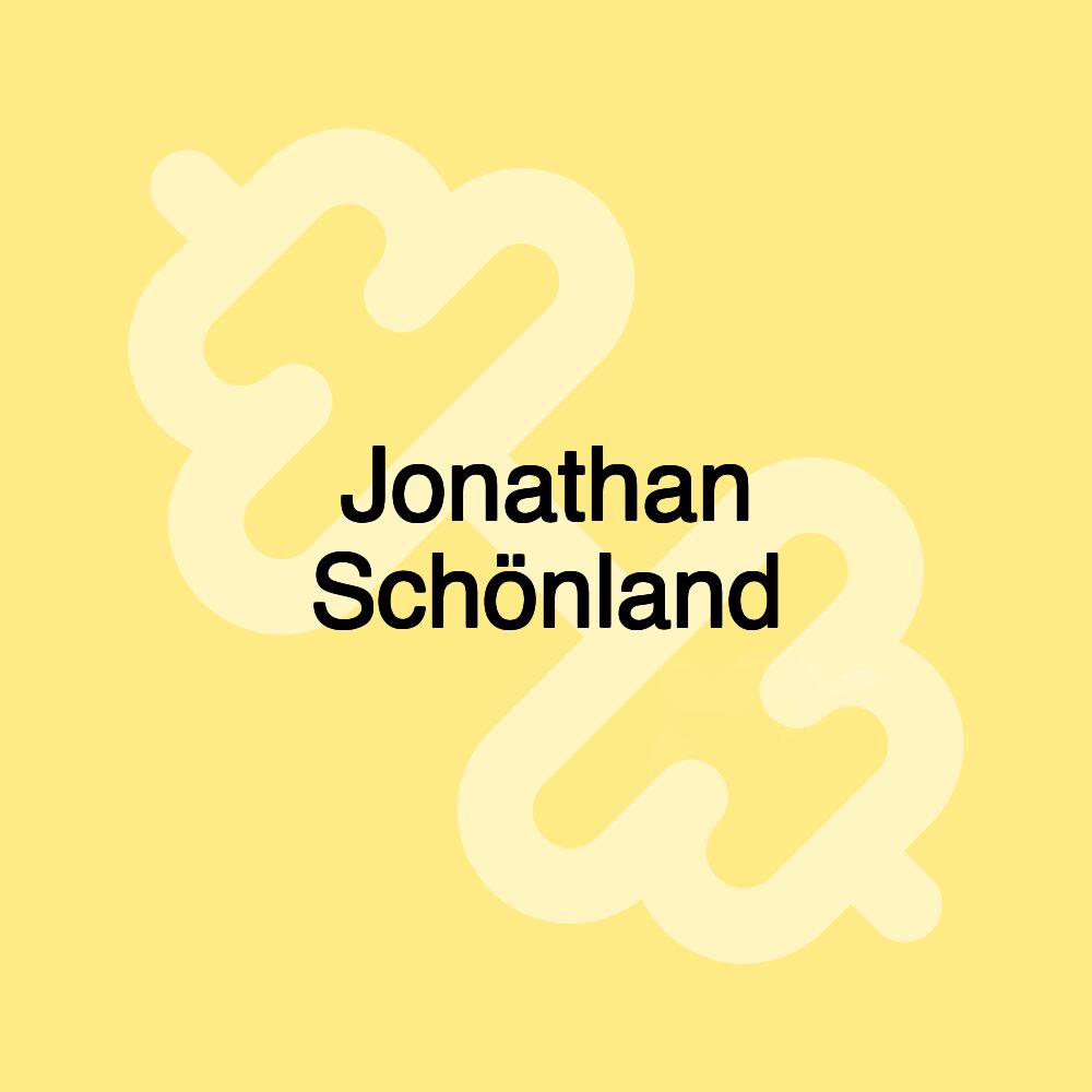 Jonathan Schönland