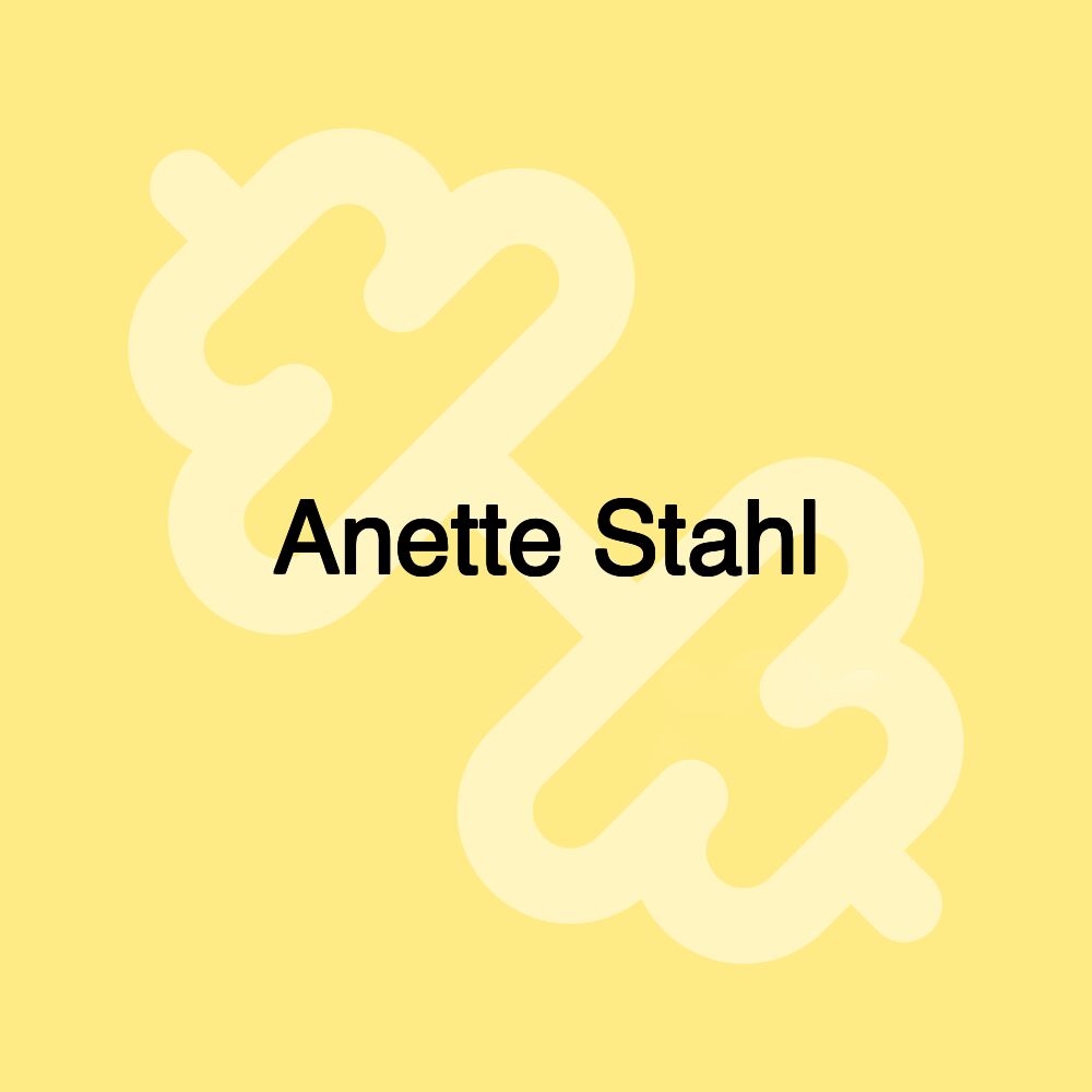 Anette Stahl