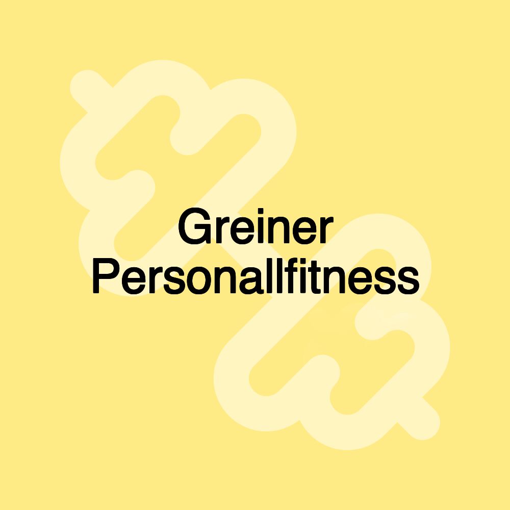 Greiner Personallfitness