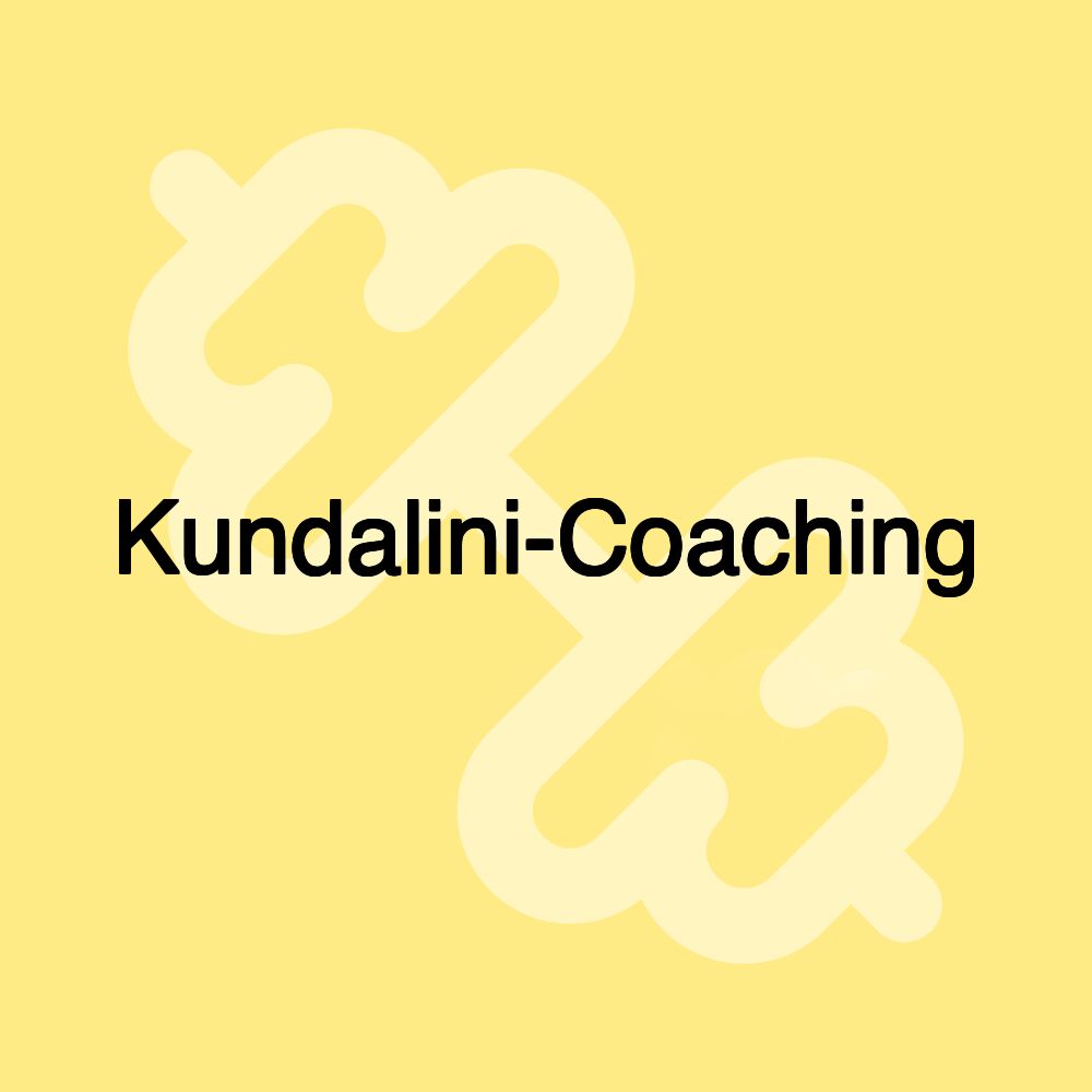 Kundalini-Coaching