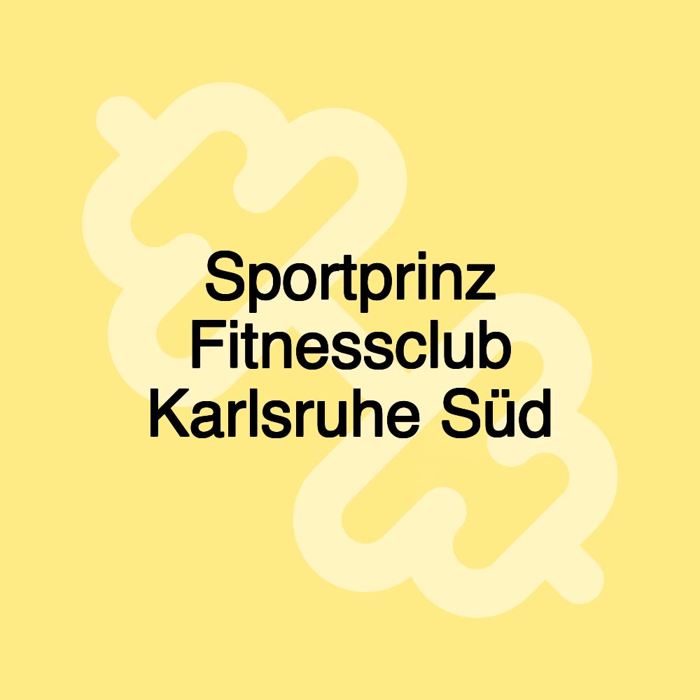 Sportprinz Fitnessclub Karlsruhe Süd