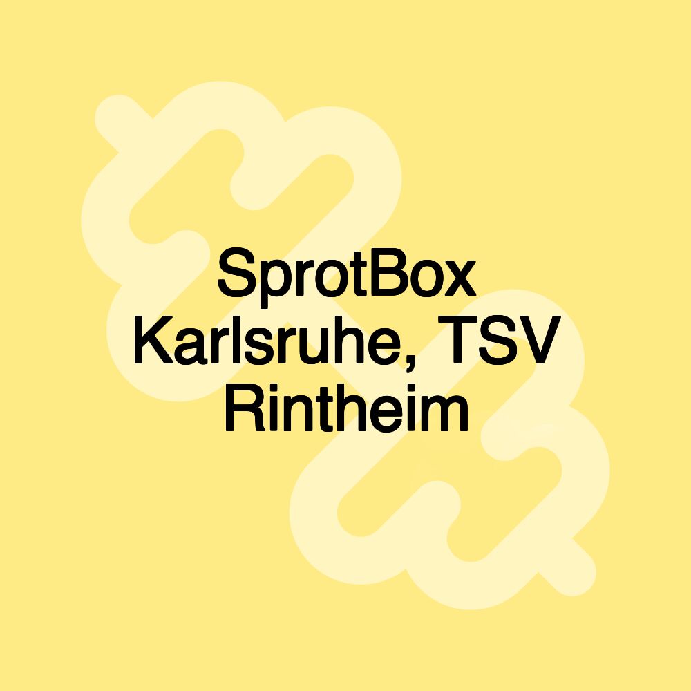 SprotBox Karlsruhe, TSV Rintheim