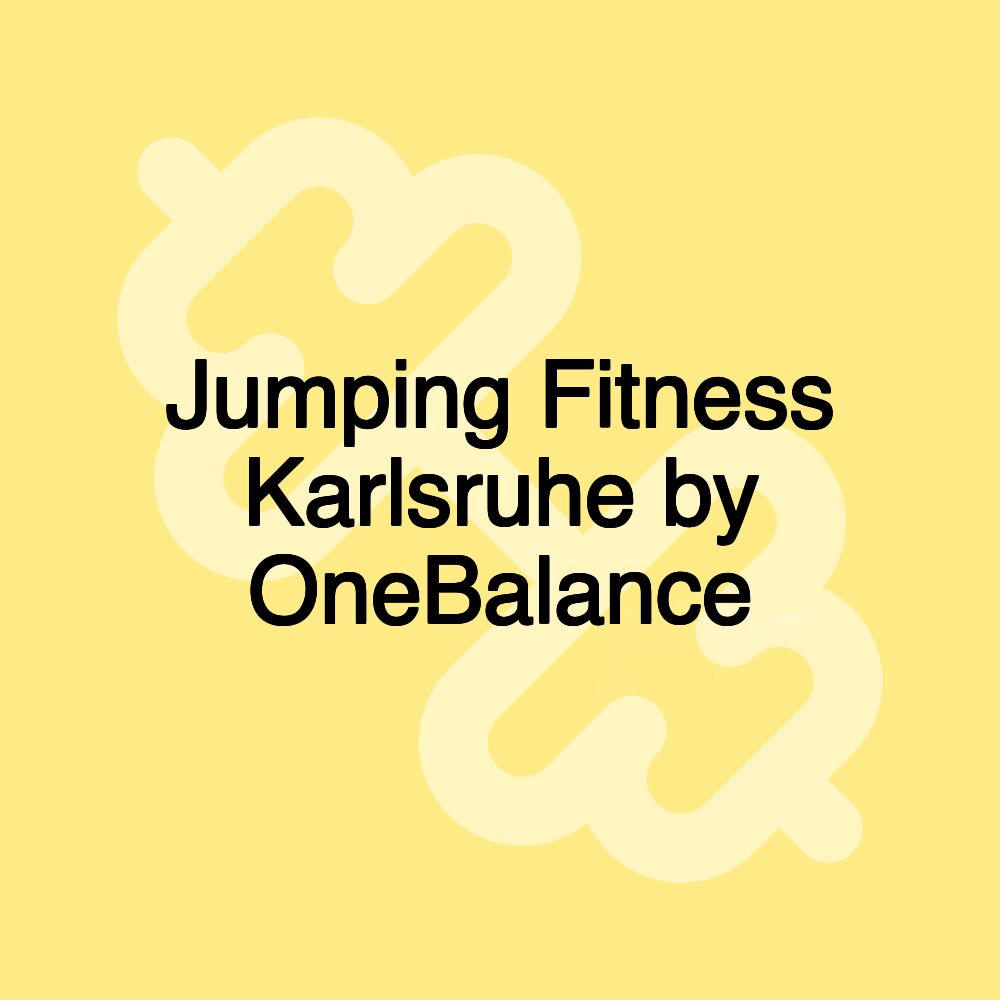 Jumping Fitness Karlsruhe by OneBalance