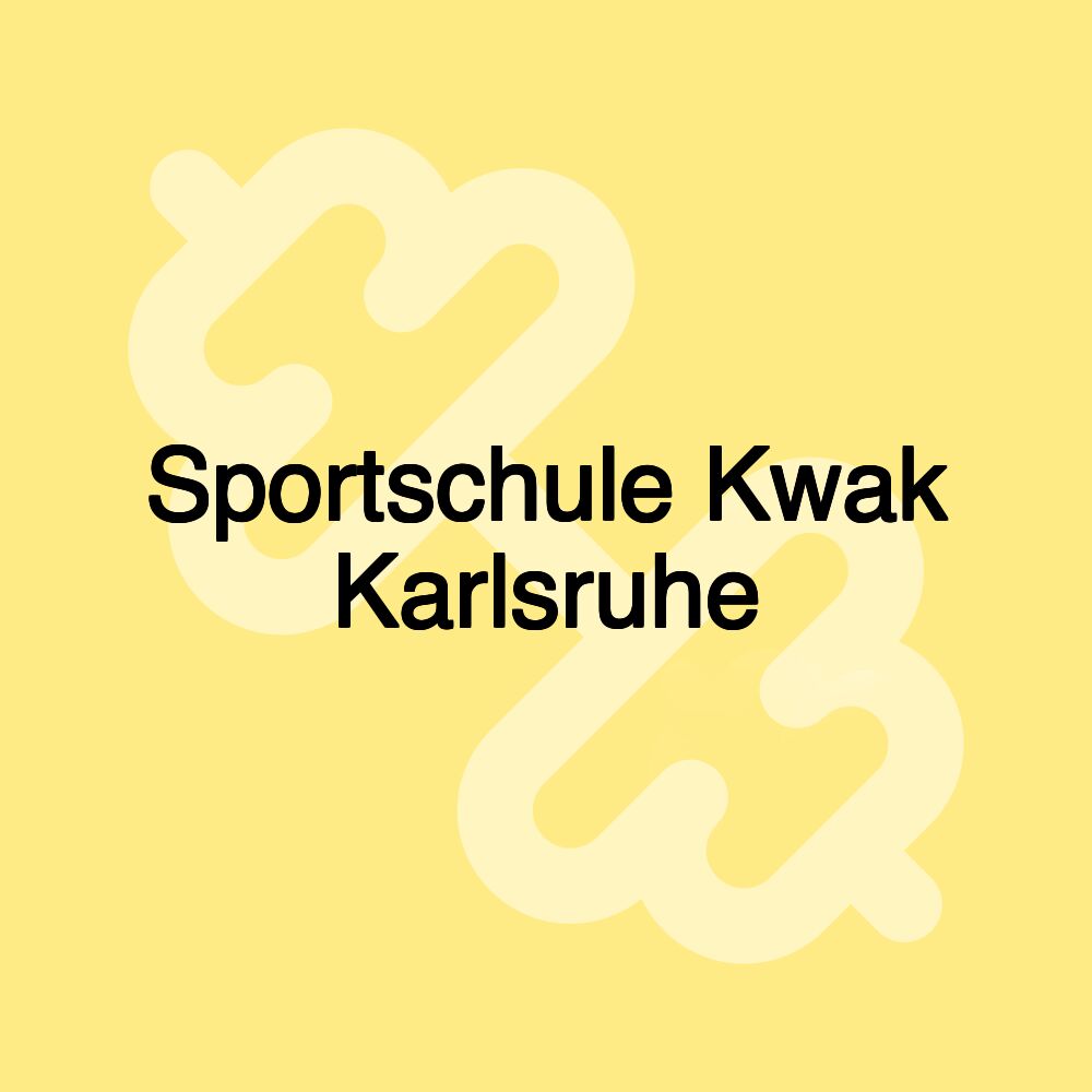 Sportschule Kwak Karlsruhe