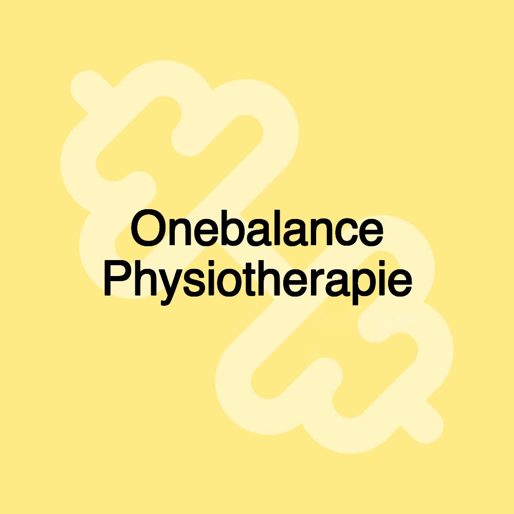 Onebalance Physiotherapie