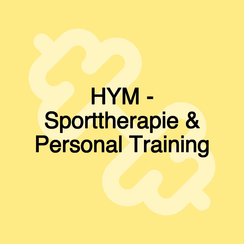 HYM - Sporttherapie & Personal Training