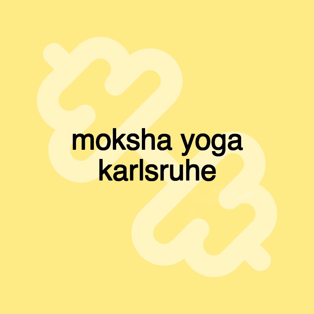 moksha yoga karlsruhe