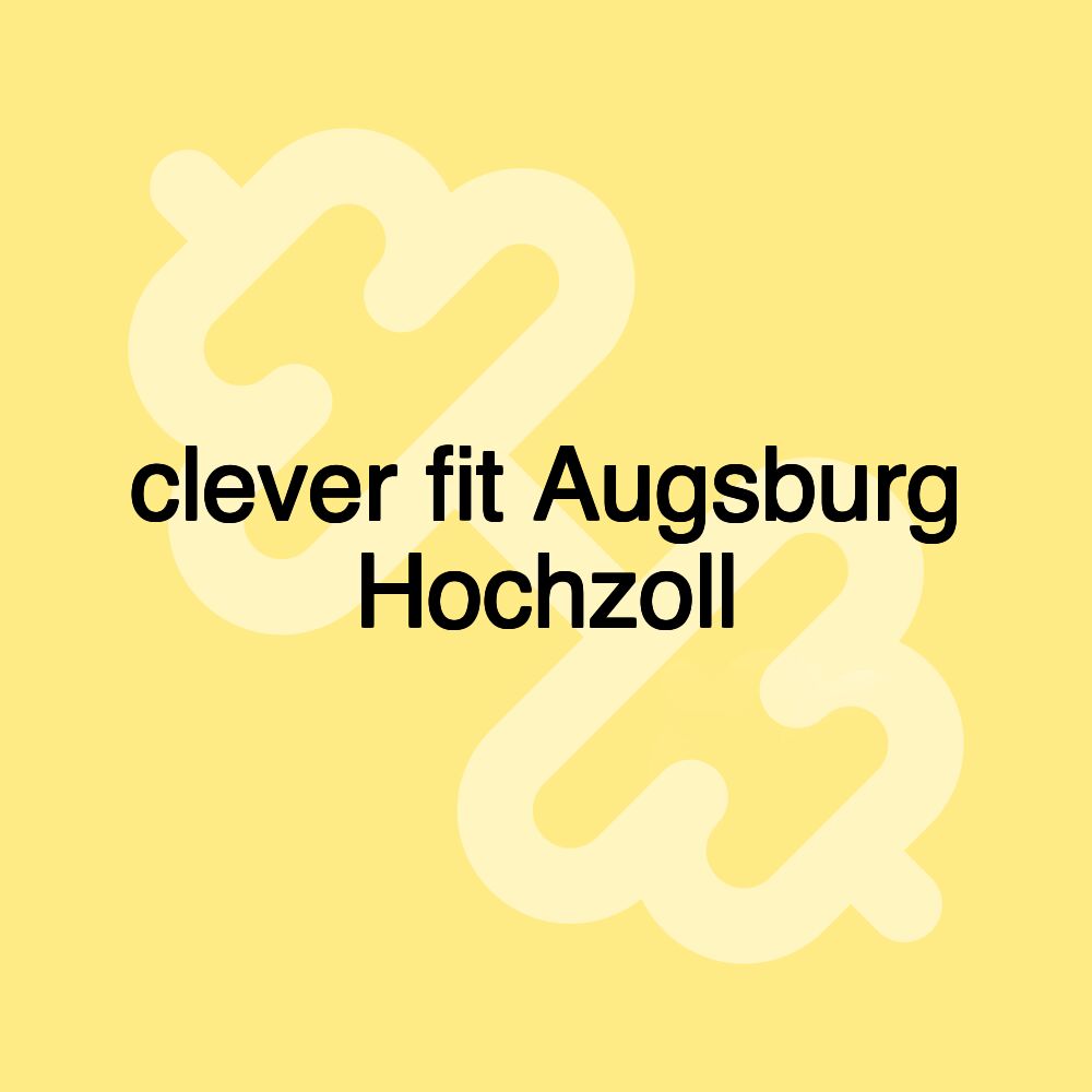 clever fit Augsburg Hochzoll