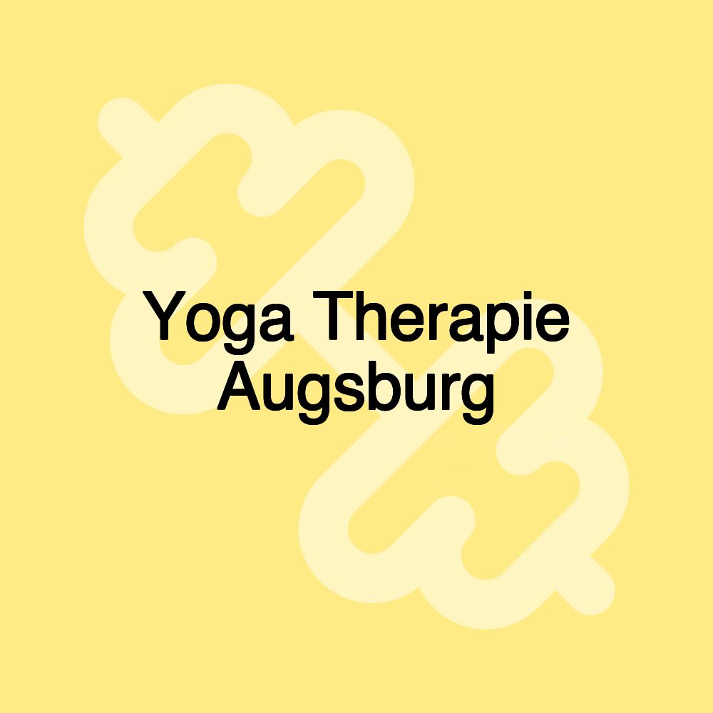 Yoga Therapie Augsburg