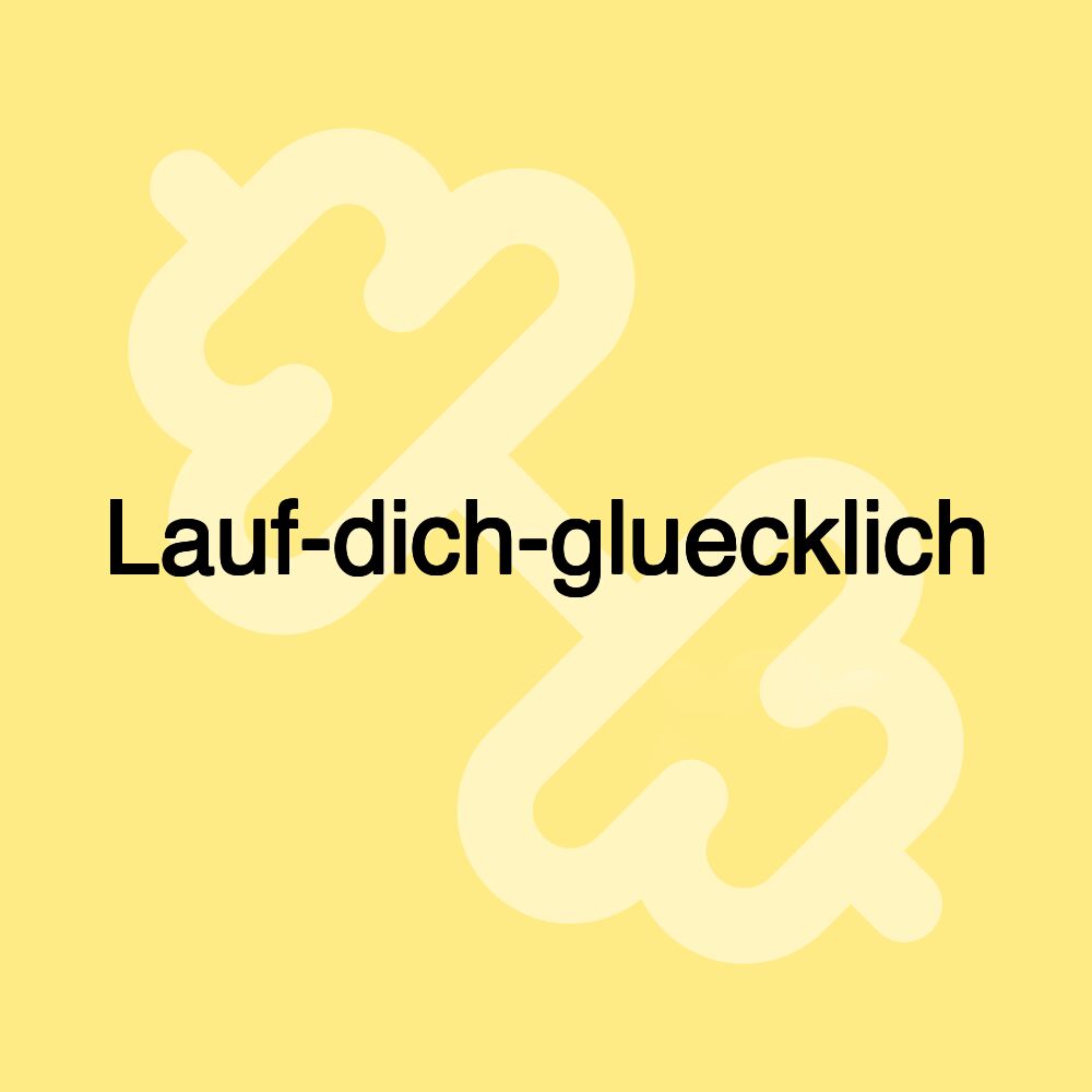 Lauf-dich-gluecklich