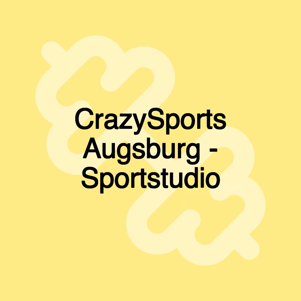 CrazySports Augsburg - Sportstudio