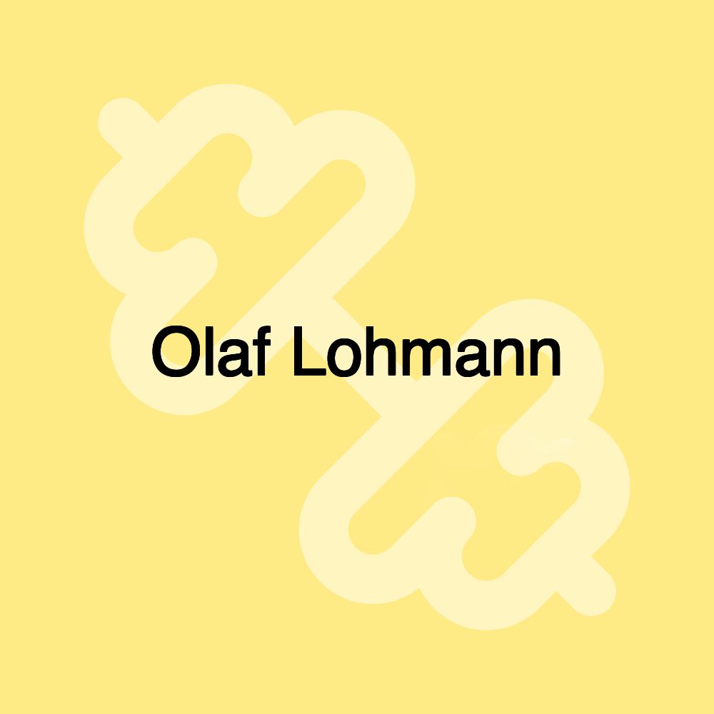 Olaf Lohmann