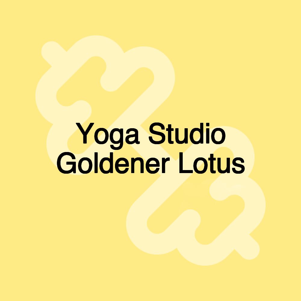 Yoga Studio Goldener Lotus