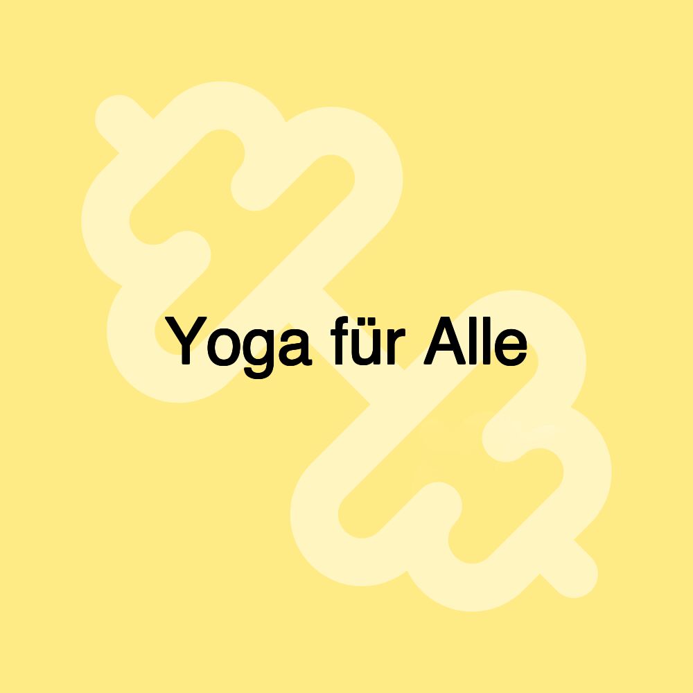 Yoga für Alle