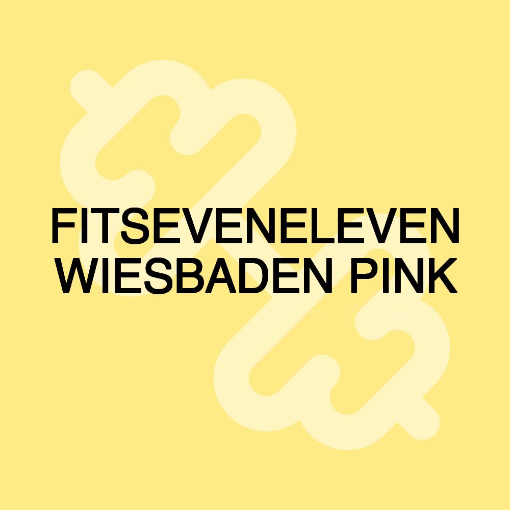 FITSEVENELEVEN WIESBADEN PINK