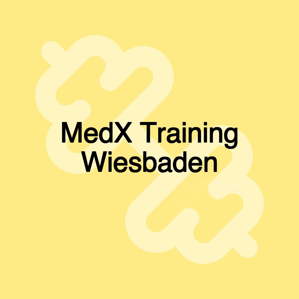 MedX Training Wiesbaden