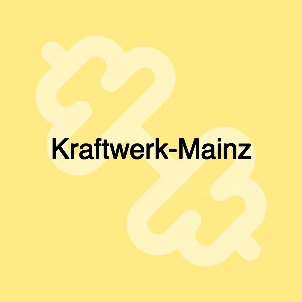 Kraftwerk-Mainz