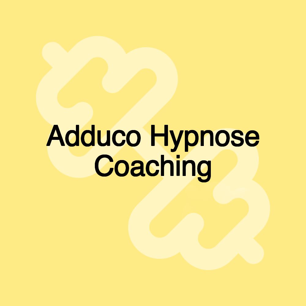 Adduco Hypnose Coaching