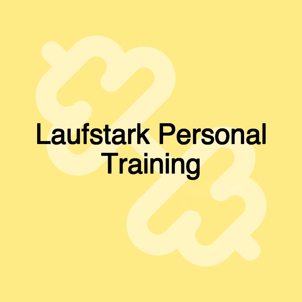 Laufstark Personal Training