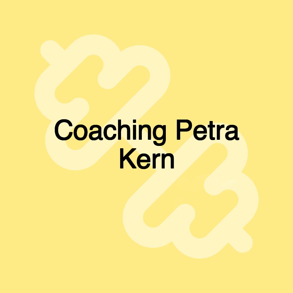 Coaching Petra Kern