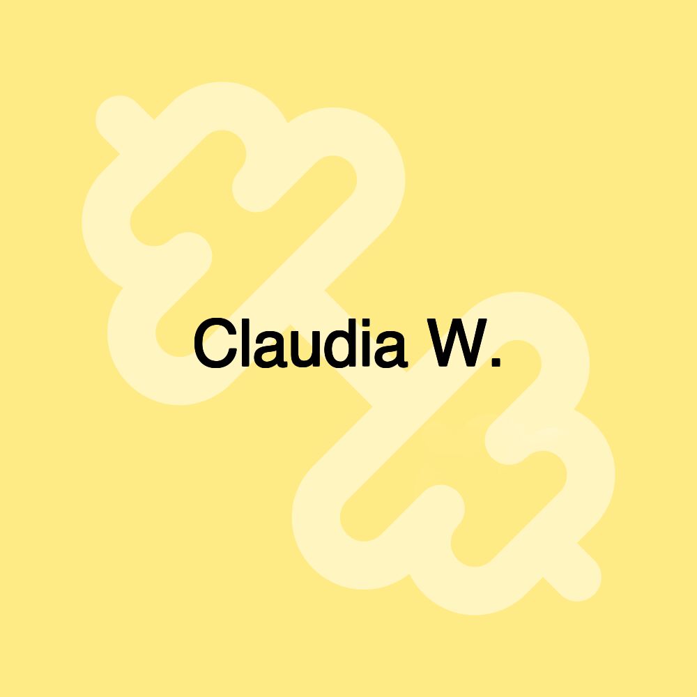 Claudia W.