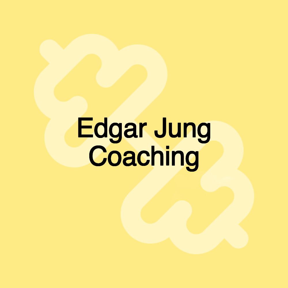 Edgar Jung Coaching