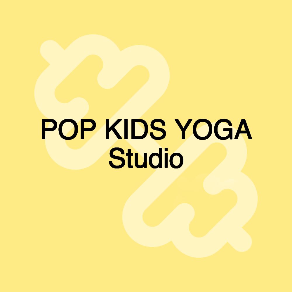 POP KIDS YOGA Studio