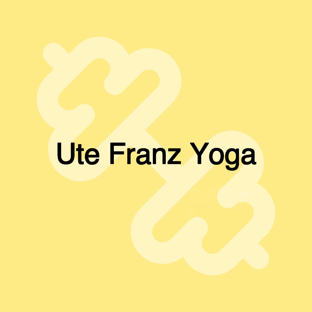 Ute Franz Yoga