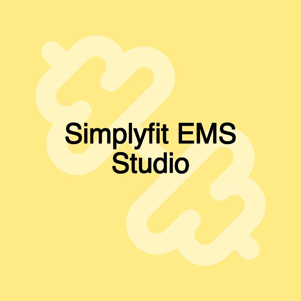 Simplyfit EMS Studio