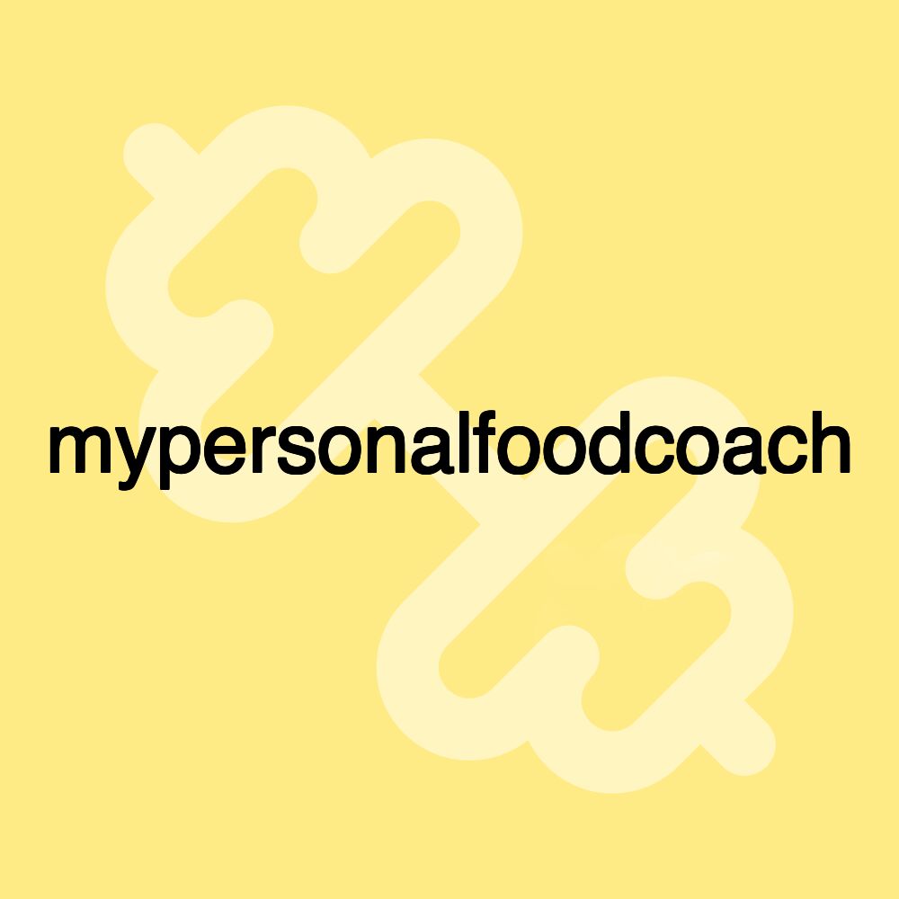 mypersonalfoodcoach