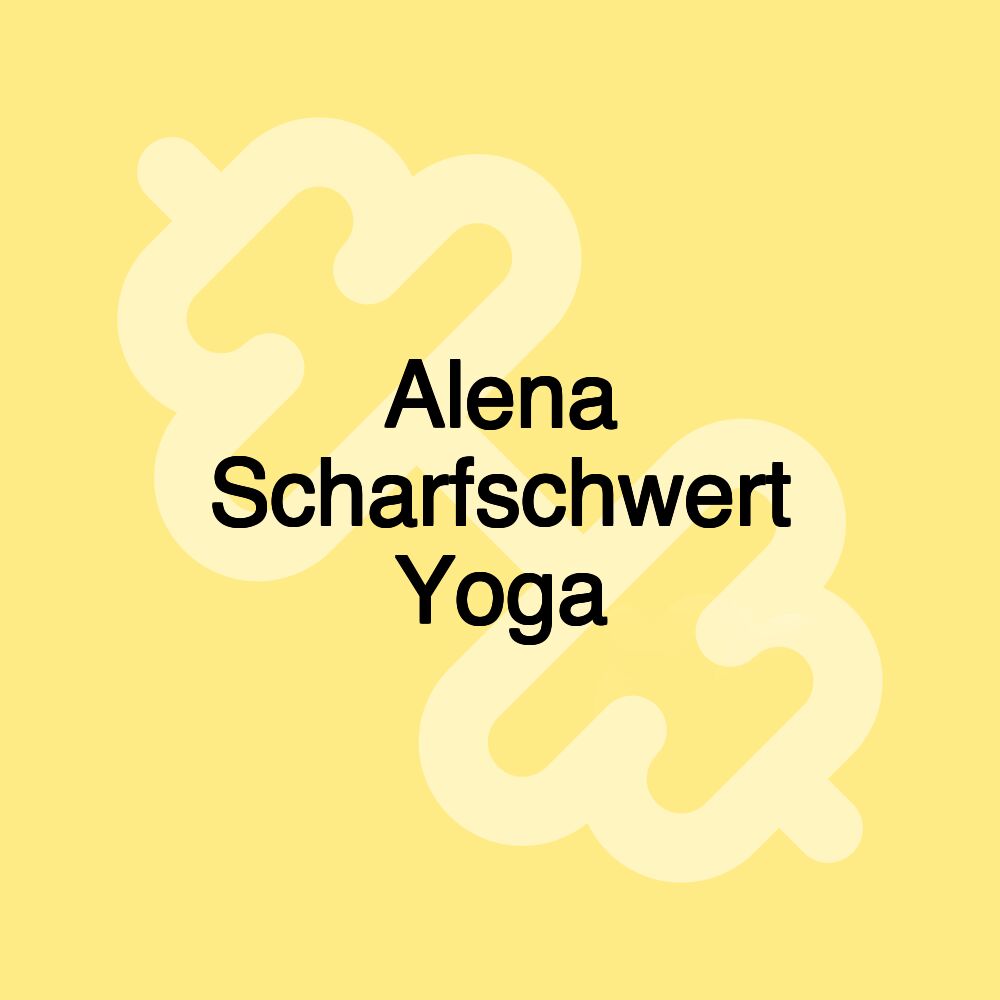 Alena Scharfschwert Yoga