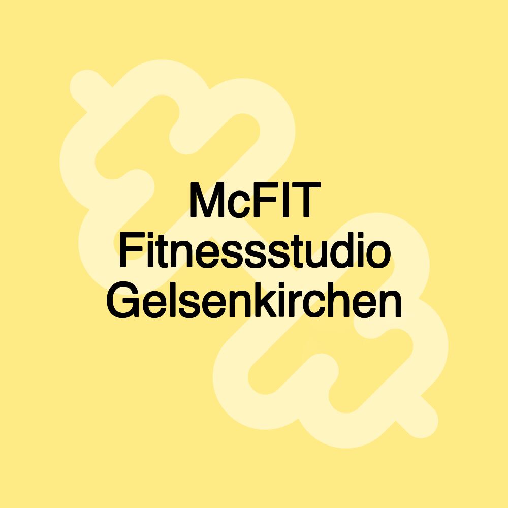 McFIT Fitnessstudio Gelsenkirchen