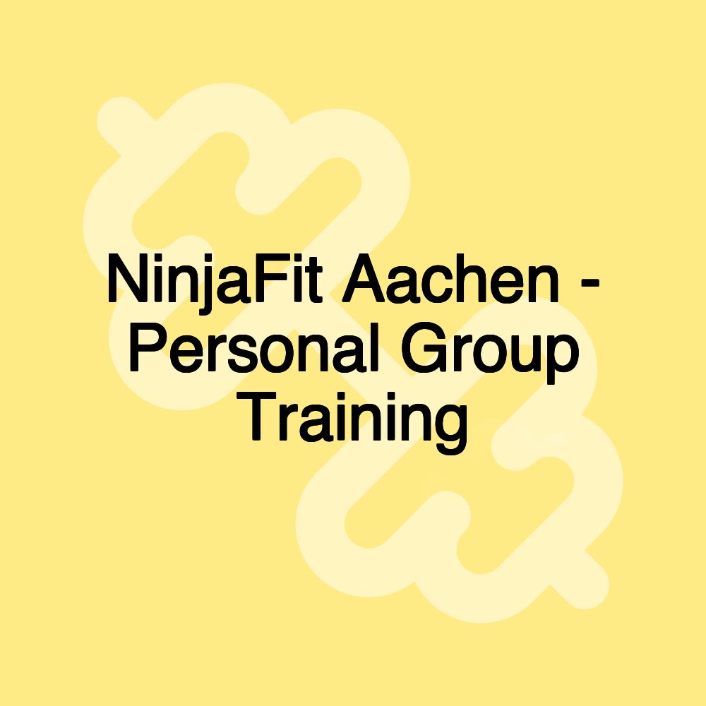 NinjaFit Aachen - Personal Group Training