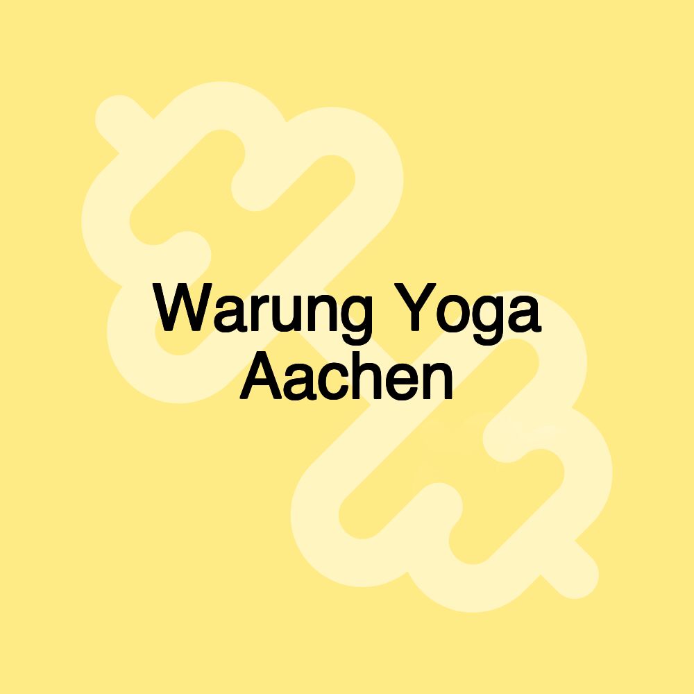 Warung Yoga Aachen