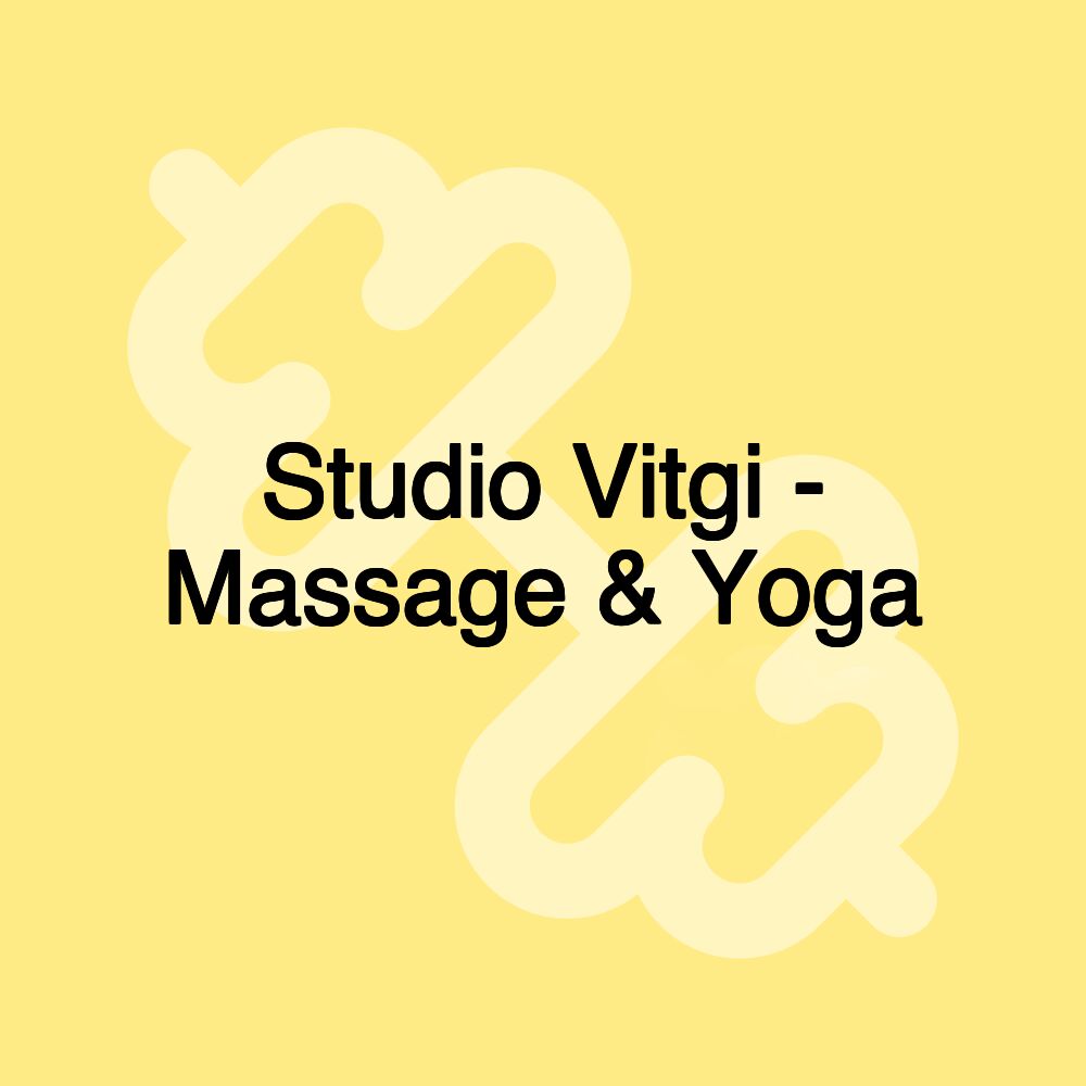 Studio Vitgi - Massage & Yoga