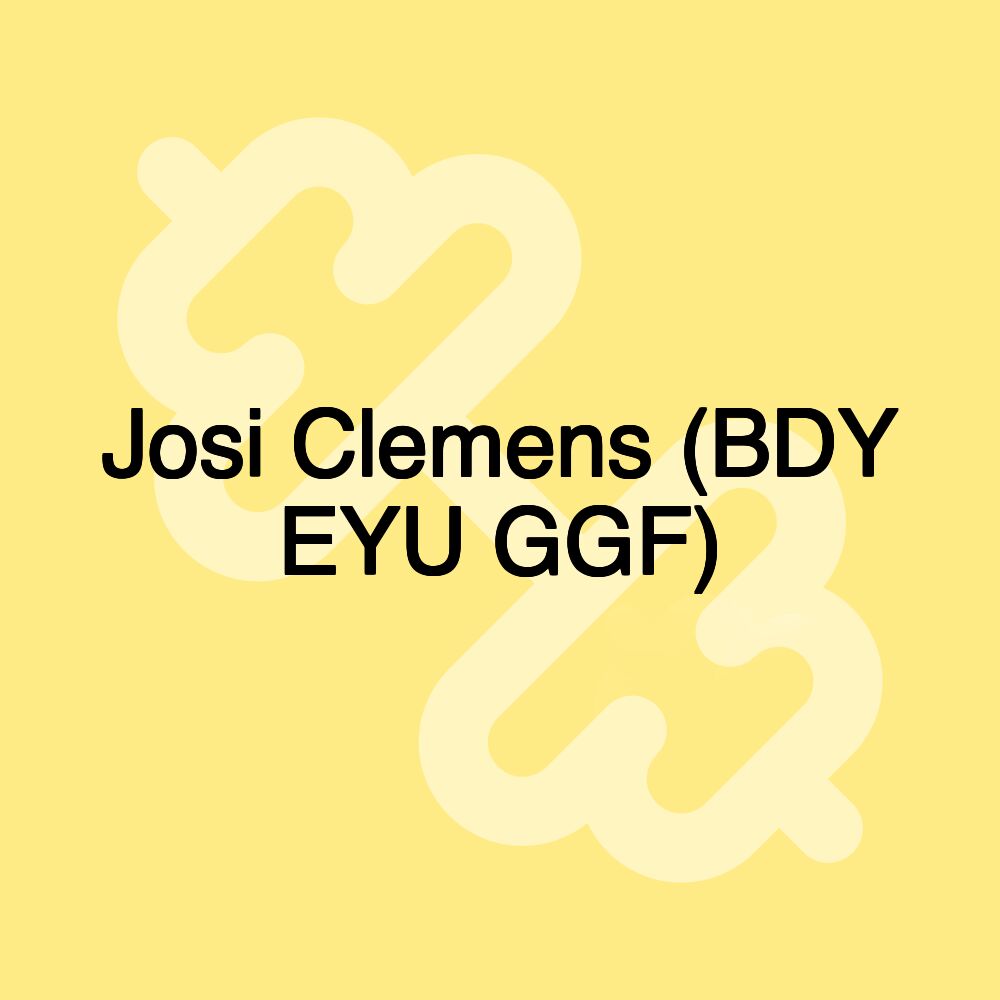 Josi Clemens (BDY EYU GGF)