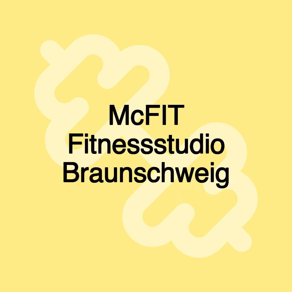 McFIT Fitnessstudio Braunschweig