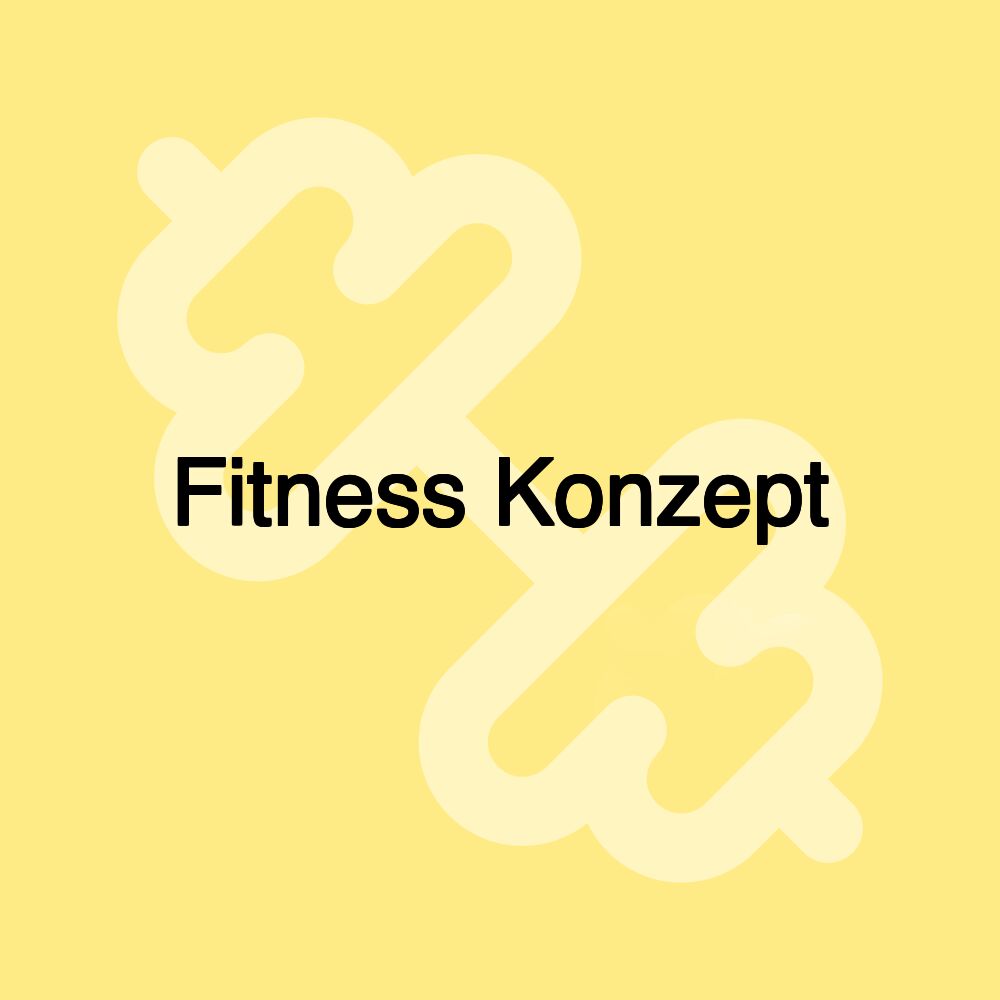 Fitness Konzept