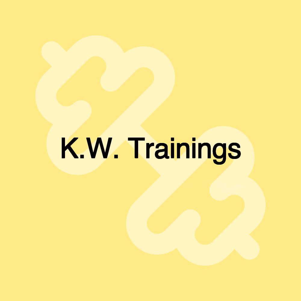 K.W. Trainings