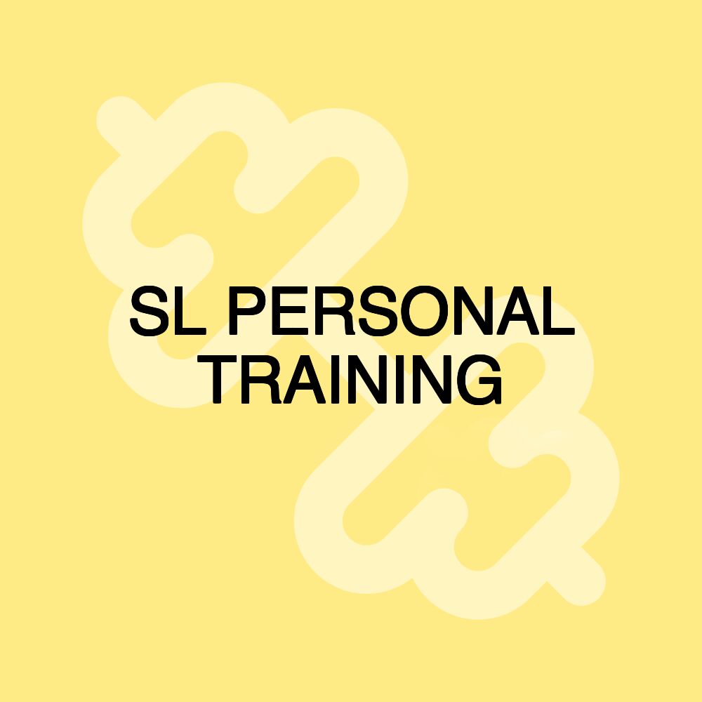 SL PERSONAL TRAINING