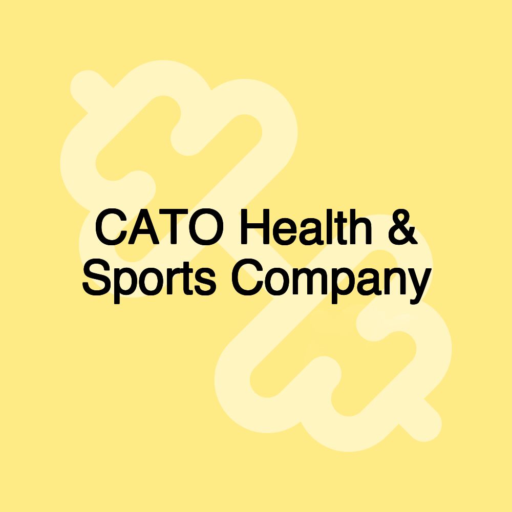 CATO Health & Sports Company