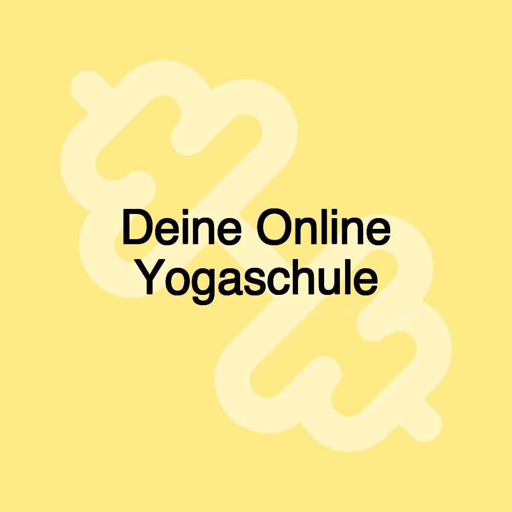 Deine Online Yogaschule