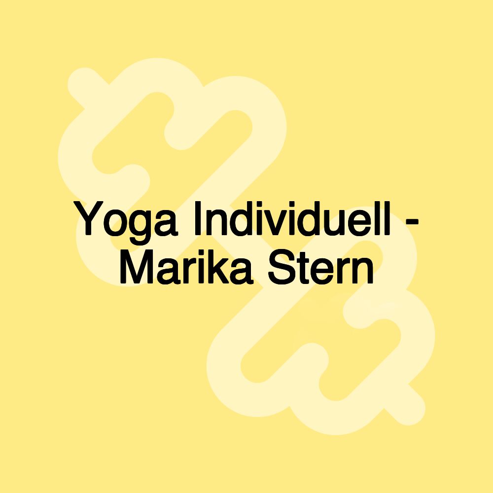 Yoga Individuell - Marika Stern