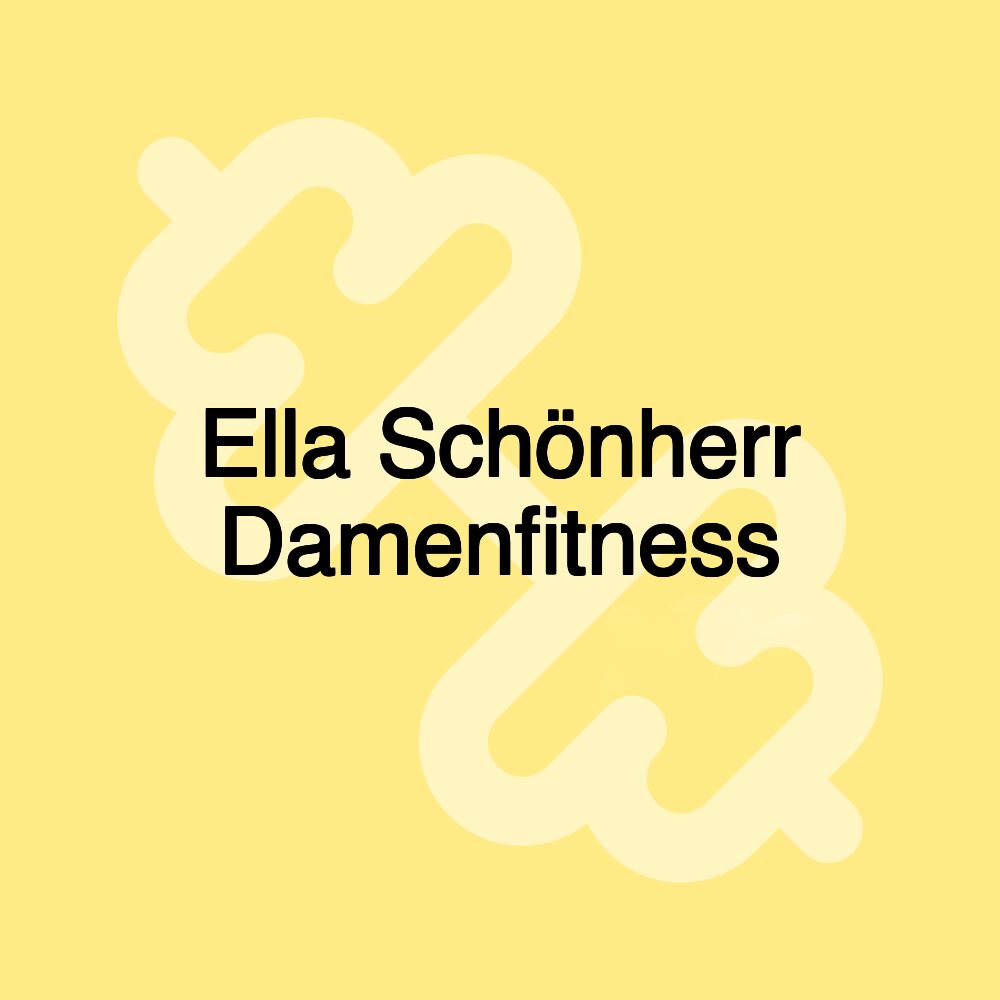 Ella Schönherr Damenfitness