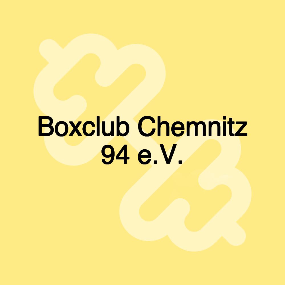 Boxclub Chemnitz 94 e.V.