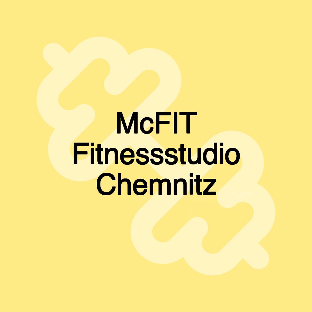 McFIT Fitnessstudio Chemnitz